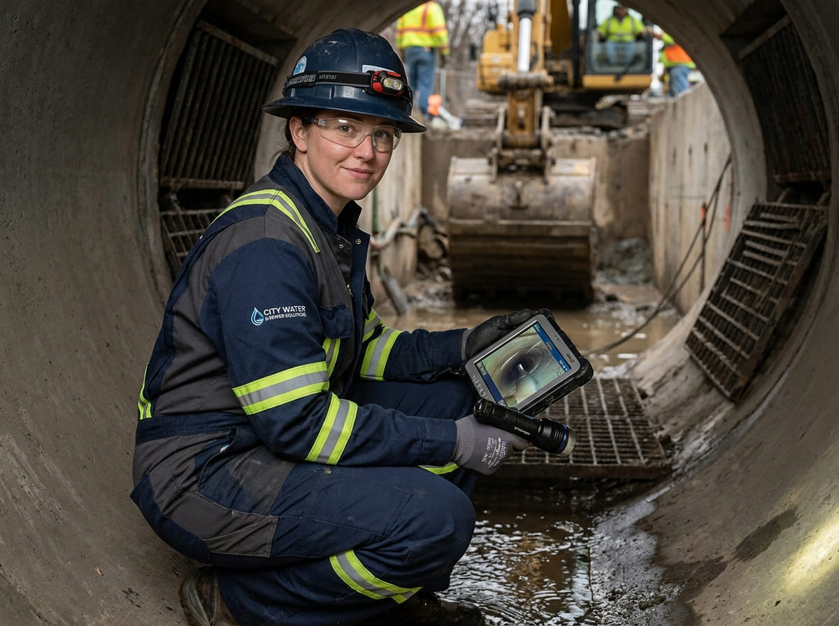 Sewer Line Inspection & Replacement in Beckville